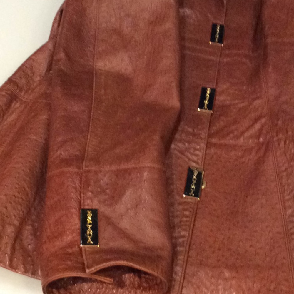 Escada leather jacket - Picture 4 of 7